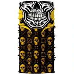 Bandana Tête De Mort Doré | RoyalBandana