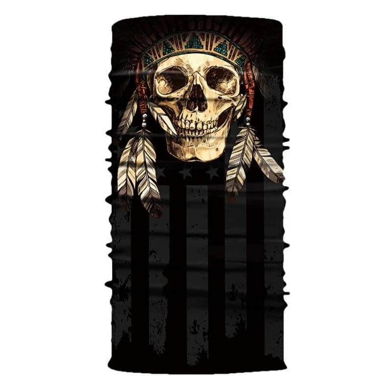 Bandana Tête De Mort Indien | RoyalBandana 1 Bandana Tête De Mort Indien | RoyalBandana