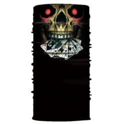 Bandana Tête De Mort Poker | RoyalBandana