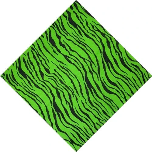 Bandana Zébrage Vert | RoyalBandana 1 Bandana Zébrage Vert | RoyalBandana