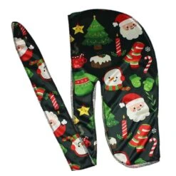 Durag Christmas | RoyalBandana -RoyalBandana Shop duragchristmasnoir