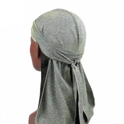 Durag Étincelant | RoyalBandana -RoyalBandana Shop duragetincellantgris