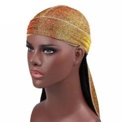 Durag Étincelant | RoyalBandana -RoyalBandana Shop duragetincellantmanequin