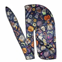 Durag Halloween | RoyalBandana -RoyalBandana Shop duraghalloweenbleuqualite